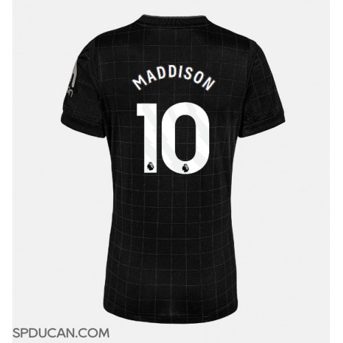 Zenski Nogometni Dres Tottenham Hotspur James Maddison #10 Gostujuci 2025-26 Kratak Rukav